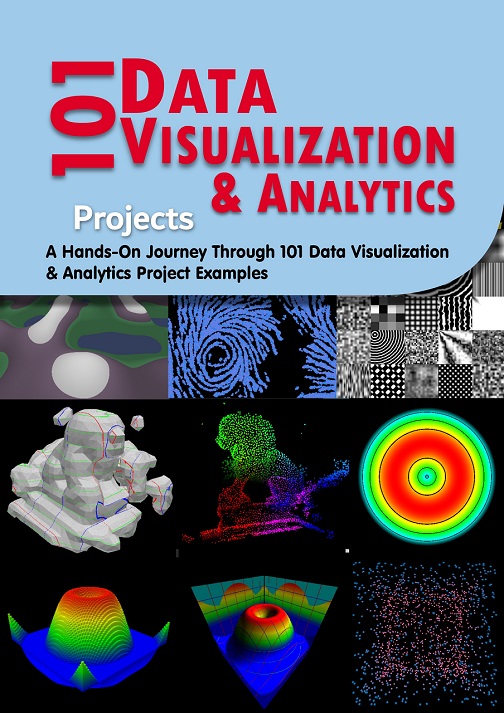 101 Data Visualization and Analytics Projects (Paperback) cover large