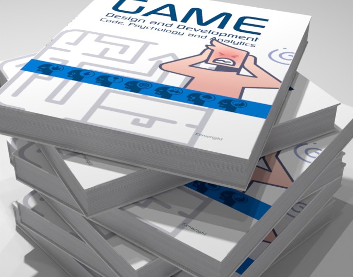 Game Design and Development: Code, Psychology and Analytics (Paperback) on a shelf