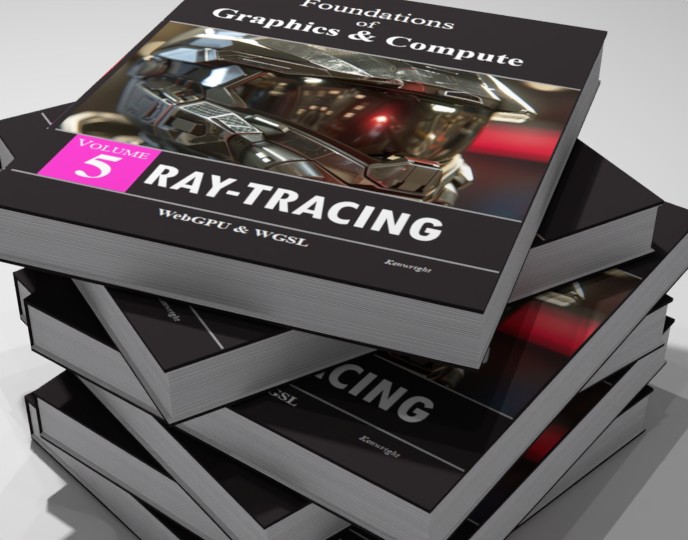 Graphics and Compute: Primer Volume 5 Ray-Tracing (Hardback) on a shelf