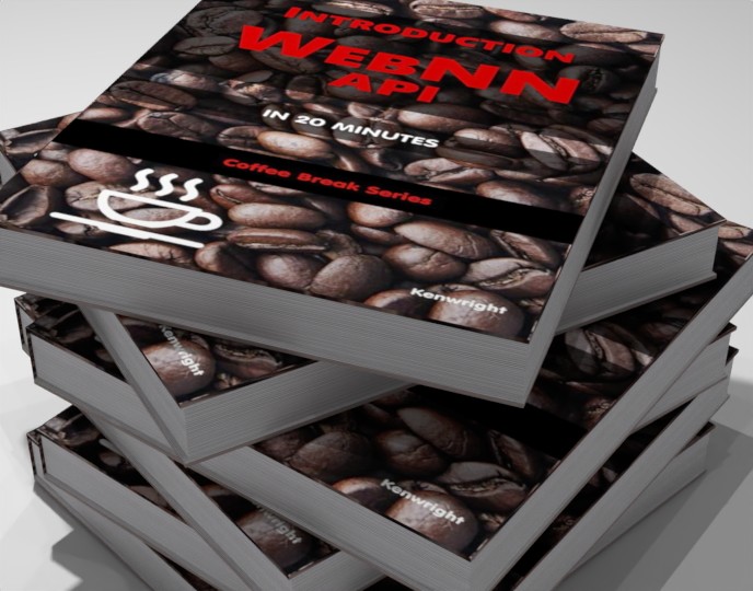 Introduction to WebNN API in 20 Minutes - Coffee Book Series (Paperback) on a shelf