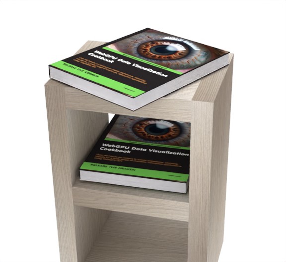 WebGPU Data Visualization Cookbook (2nd Edition) on a shelf