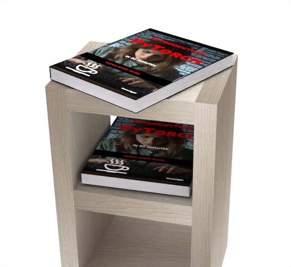 PyTorch in 20 Minutes - Coffee Break Series (Paperback) on a shelf