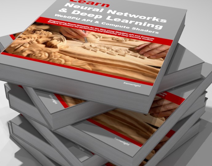Learn Neural Networks and Deep Learning with WebGPU and Compute Shaders on a shelf