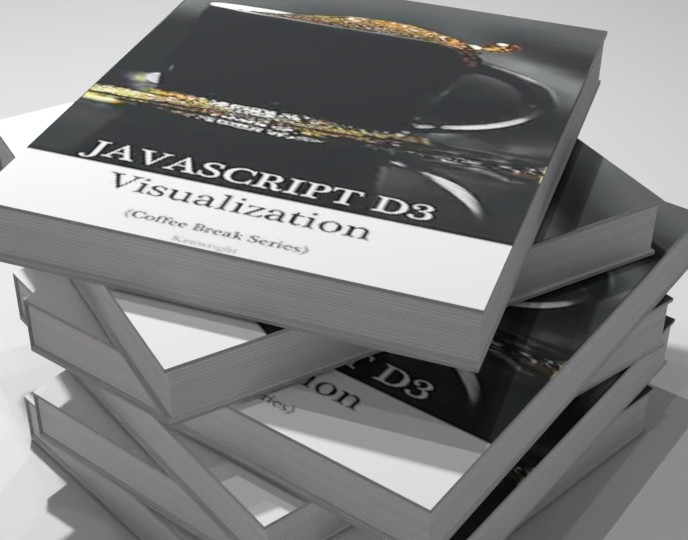 D3 An Introduction (Coffee Book) on a shelf