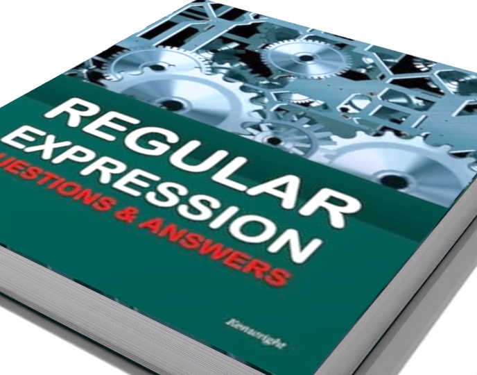 Regular Expressions Questions and Answers on a shelf